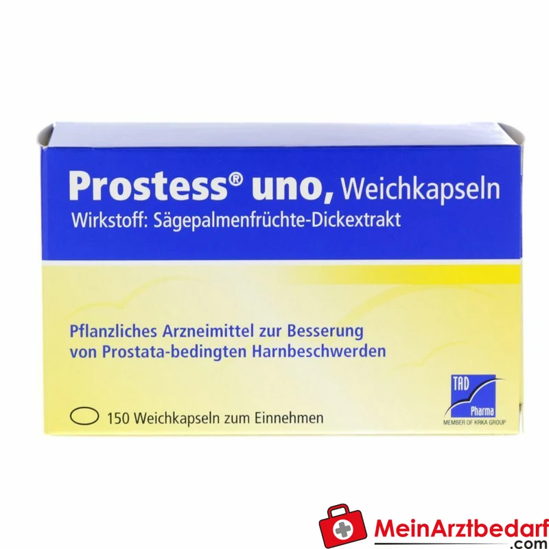 TAD Pharma Prostess uno Sägepalmenfrüchte-Dickextrakt Weichkapseln, 100 St.