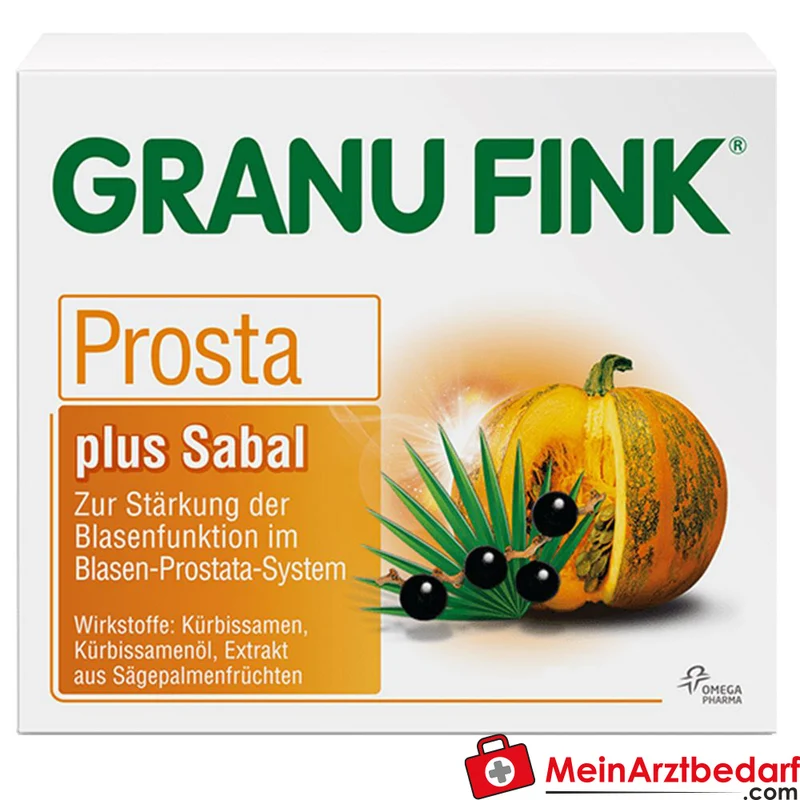 Granu Fink Prosta plus Sabal Kürbissamen / Kürbissamenöl / Sägepalmenfrüchte-Trockenextrakt Hartkapseln, 200 St.