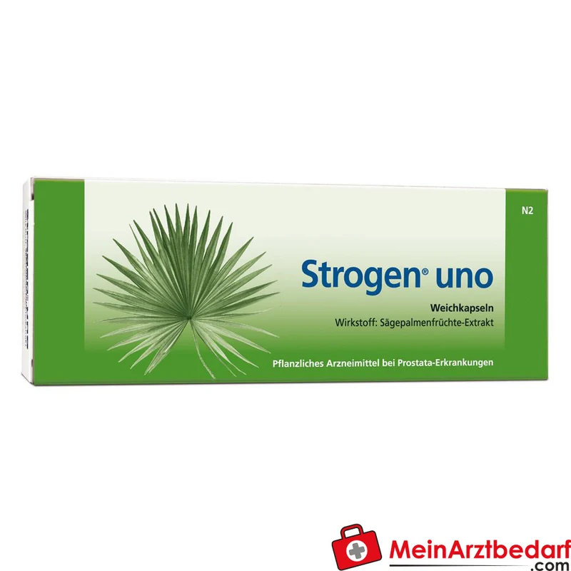 Strathmann Strogen uno Sägepalmenfrucht-Dickextrakt Weichkapseln, 60 St.