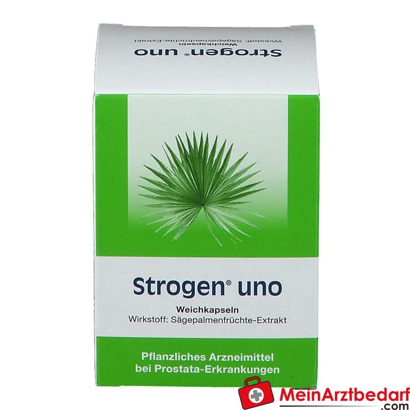 Strathmann Strogen uno Sägepalmenfrucht-Dickextrakt Weichkapseln, 60 St.
