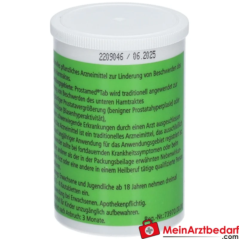 Dr. Gustav Klein Prostamed Tab Kürbissamenpulver / Kürbissamen-Trockenextrakt / Zitterpappelblätter-Trockenextrakt / Goldrutenkraut-Trockenextrakt Kautabletten, 360 St.
