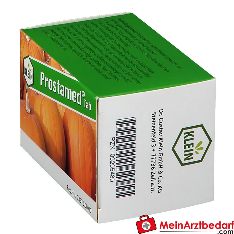 Dr. Gustav Klein Prostamed Tab Kürbissamenpulver / Kürbissamen-Trockenextrakt / Zitterpappelblätter-Trockenextrakt / Goldrutenkraut-Trockenextrakt Kautabletten, 360 St.