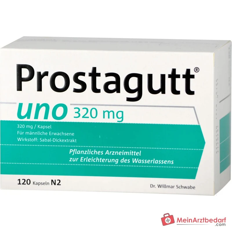 Prostagutt uno Sägepalmenfrüchte-Dickextrakt Kapseln