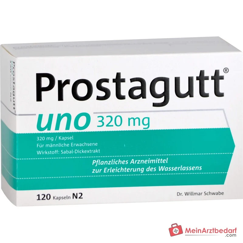 Prostagutt uno Sägepalmenfrüchte-Dickextrakt Kapseln