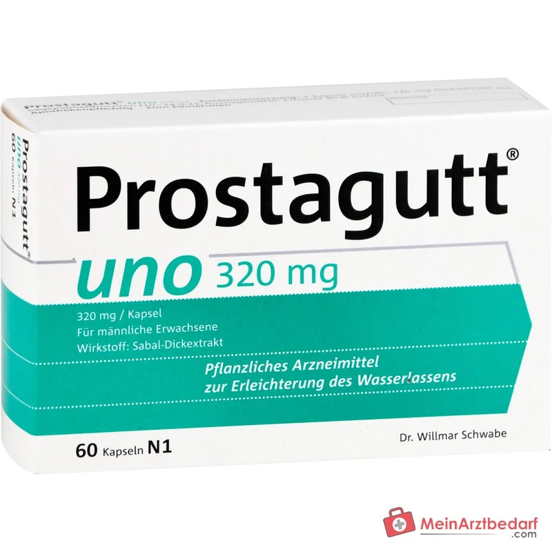 Prostagutt uno Sägepalmenfrüchte-Dickextrakt Kapseln