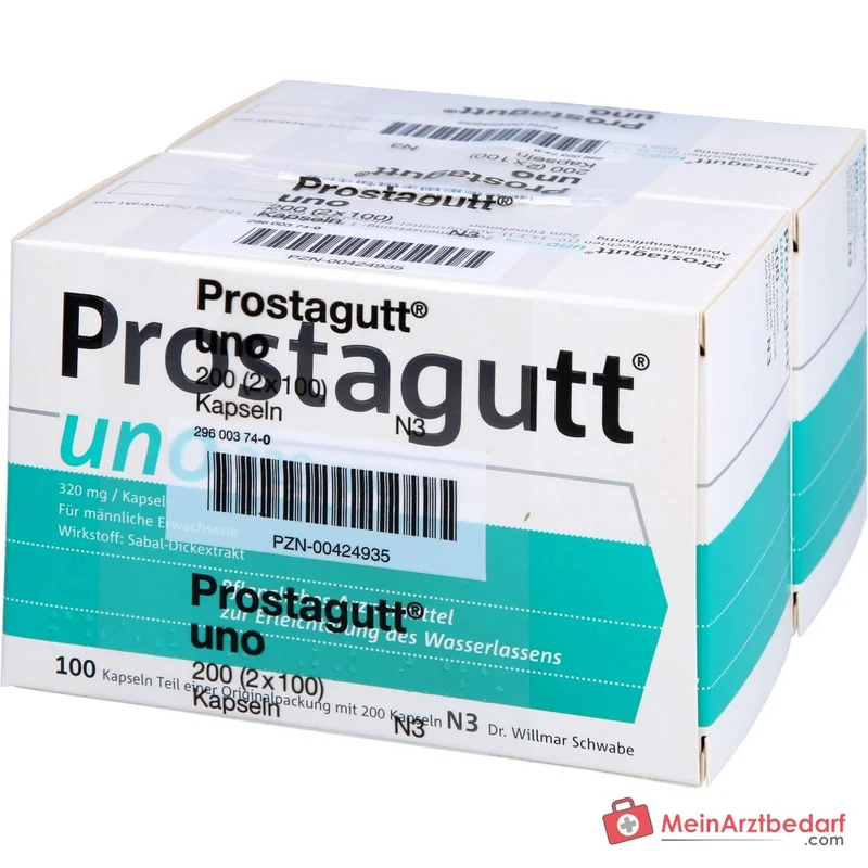 Prostagutt uno Sägepalmenfrüchte-Dickextrakt Kapseln