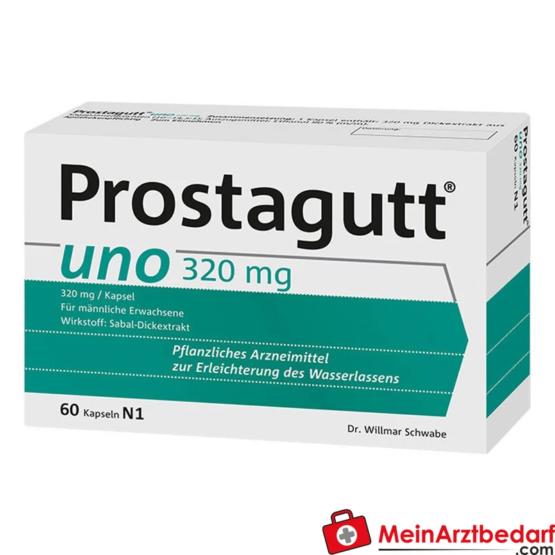 Prostagutt uno Sägepalmenfrüchte-Dickextrakt Kapseln