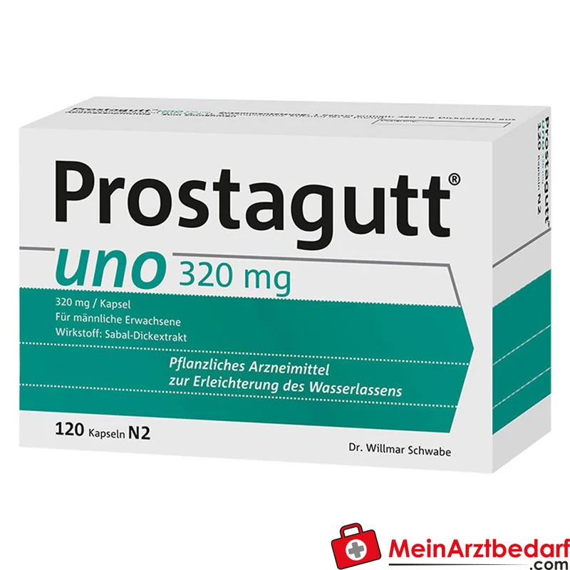 Prostagutt uno Sägepalmenfrüchte-Dickextrakt Kapseln