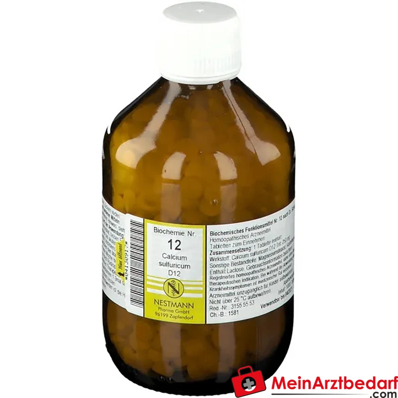 Biochemie 12 Calcium sulfuricum D12 250 mg Tabletten 100 Stück