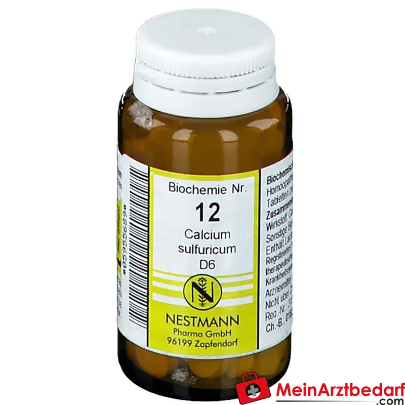 Biochemie Nr.12 Calcium sulfuricum D6 250 mg homöopathisches Arzneimittel