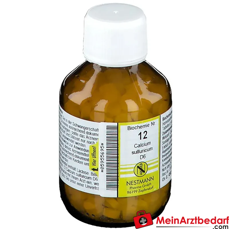 Biochemie Nr.12 Calcium sulfuricum D6 250 mg homöopathisches Arzneimittel