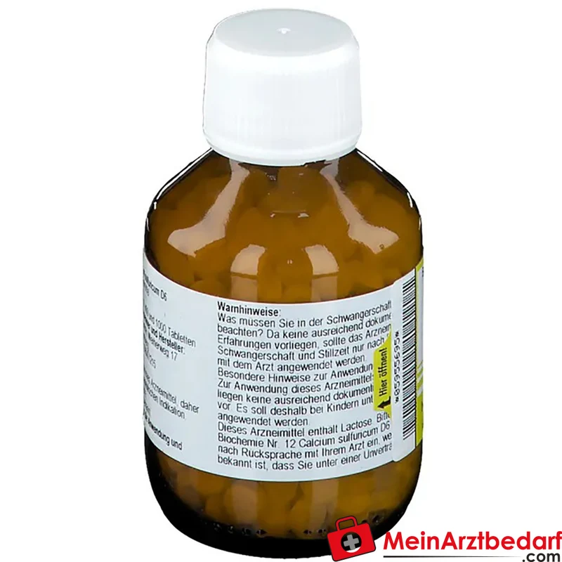 Biochemie Nr.12 Calcium sulfuricum D6 250 mg homöopathisches Arzneimittel