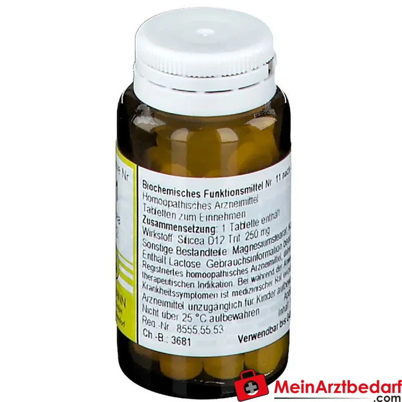 Biochemie Silicea D12 Tabletten Acidum silicicum 250 mg 100 Tabletten