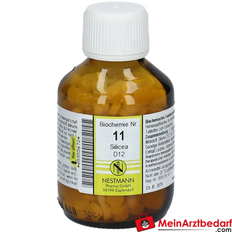 Biochemie Silicea D12 Tabletten Acidum silicicum 250 mg 100 Tabletten