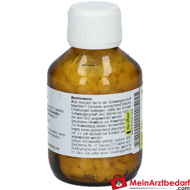 Biochemie Silicea D12 Tabletten Acidum silicicum 250 mg 100 Tabletten