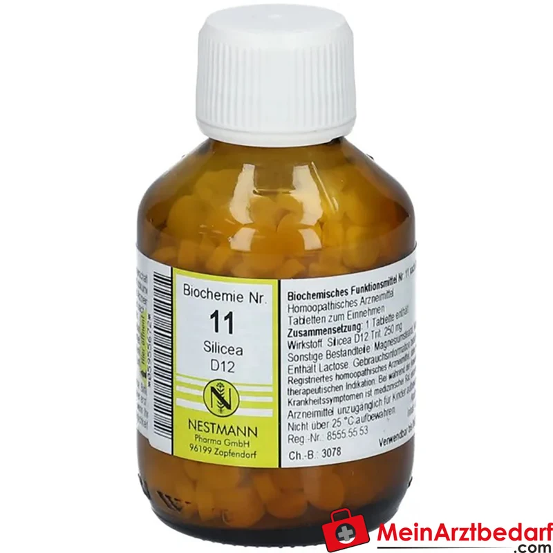 Biochemie Silicea D12 Tabletten Acidum silicicum 250 mg 100 Tabletten
