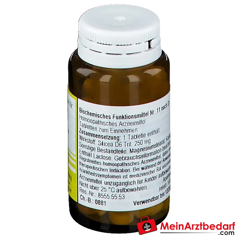 Biochemie 11 Silicea D6 Tabletten 250 mg 100 Stück