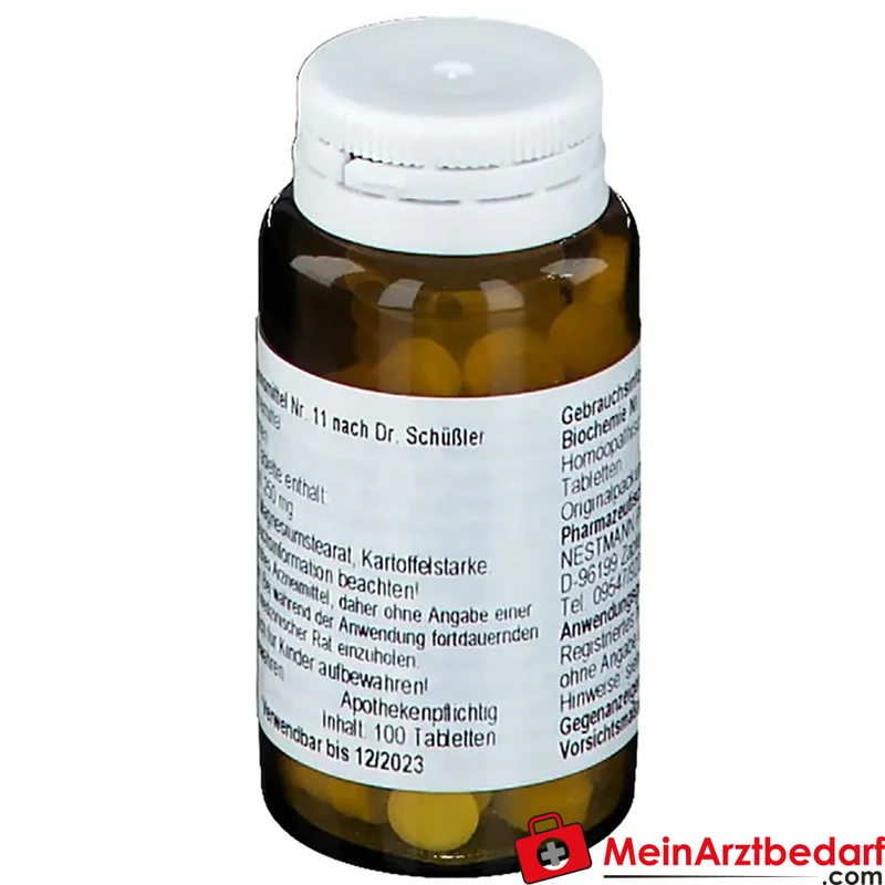 Biochemie 11 Silicea D6 Tabletten 250 mg 100 Stück