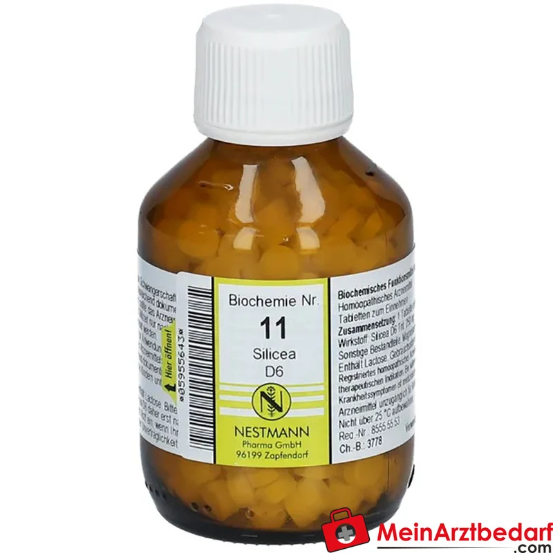 Biochemie 11 Silicea D6 Tabletten 250 mg 100 Stück