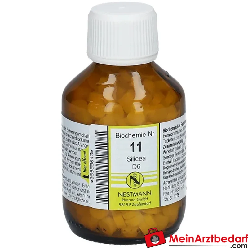 Biochemie 11 Silicea D6 Tabletten 250 mg 100 Stück