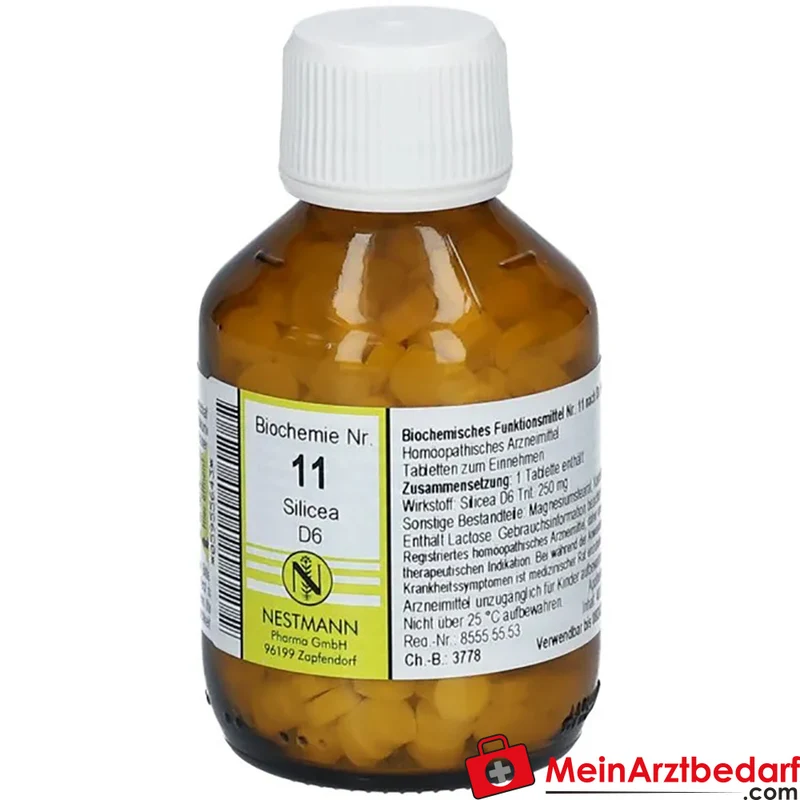 Biochemie 11 Silicea D6 Tabletten 250 mg 100 Stück