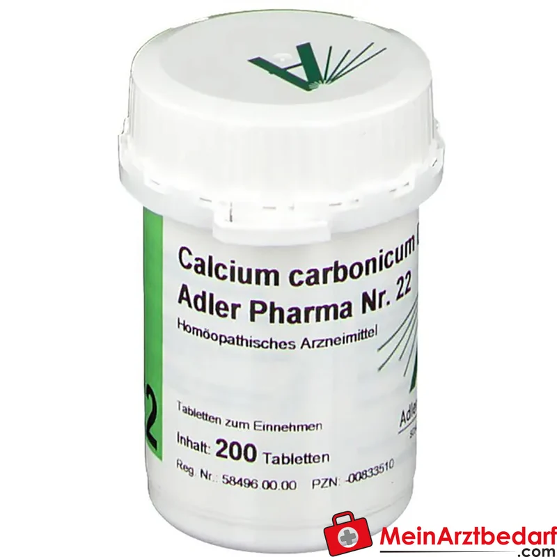 Adler Pharma Calcium carbonicum D12 Nr. 22 250 mg Tabletten