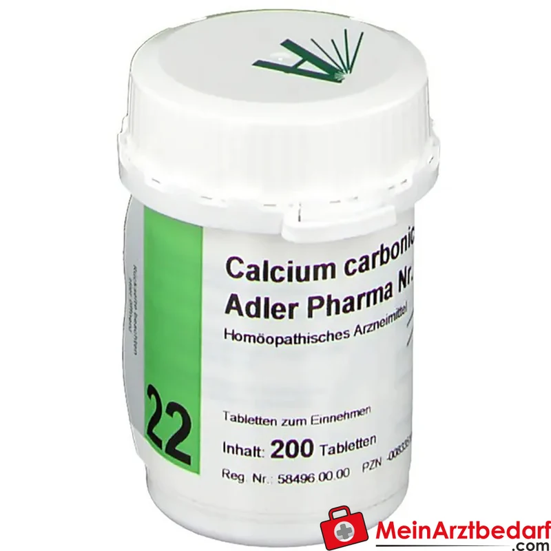 Adler Pharma Calcium carbonicum D12 Nr. 22 250 mg Tabletten