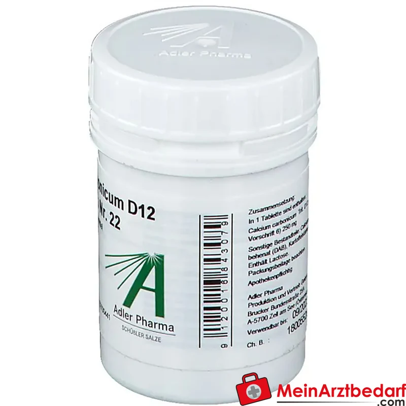 Adler Pharma Calcium carbonicum D12 Nr. 22 250 mg Tabletten