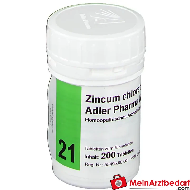 Adler Pharma Zincum chloratum D12 250 mg Tabletten