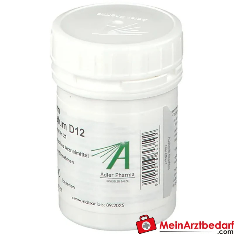 Adler Pharma Zincum chloratum D12 250 mg Tabletten