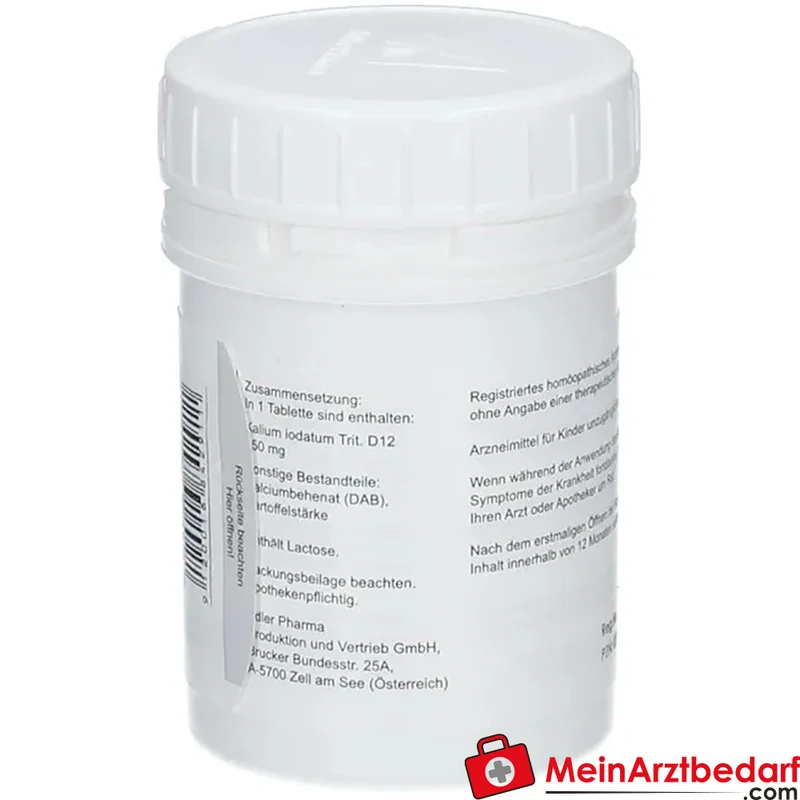 Adler Pharma Kalium iodatum D12 Tabletten 250 mg (Dr. Schüßler Nr. 15)