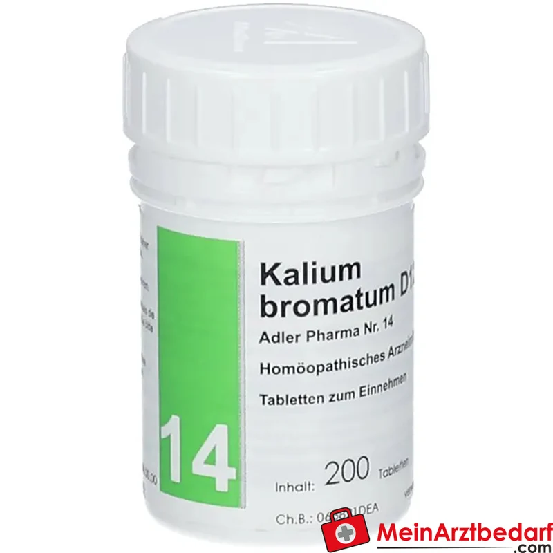 Adler Pharma Kalium bromatum D12 250 mg Tabletten Schüßler Nr. 14