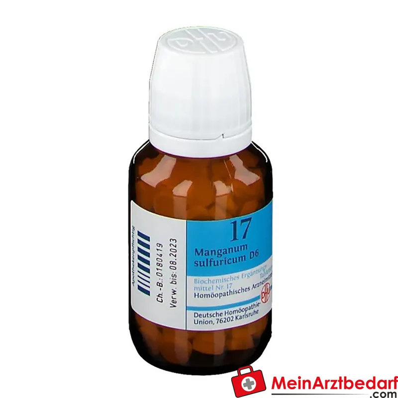 DHU Biochemie 17 Manganum sulfuricum D6 250 mg Tabletten