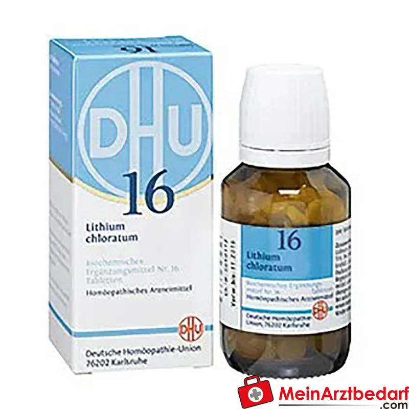 DHU Biochemie Schüßler-Salz Nr.16 Lithium chloratum D6 Tabletten 250 mg