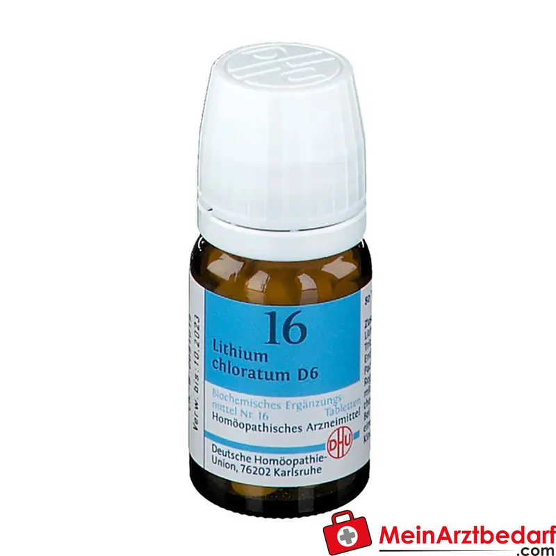 DHU Biochemie Schüßler-Salz Nr.16 Lithium chloratum D6 Tabletten 250 mg