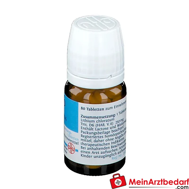 DHU Biochemie Schüßler-Salz Nr.16 Lithium chloratum D6 Tabletten 250 mg