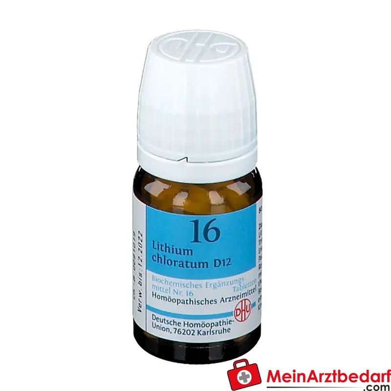 DHU Biochemie Schüßler-Salz Nr.16 Lithium chloratum D6 Tabletten 250 mg