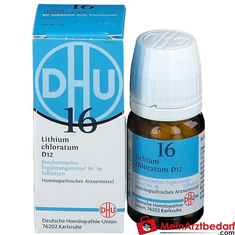DHU Biochemie Schüßler-Salz Nr.16 Lithium chloratum D6 Tabletten 250 mg