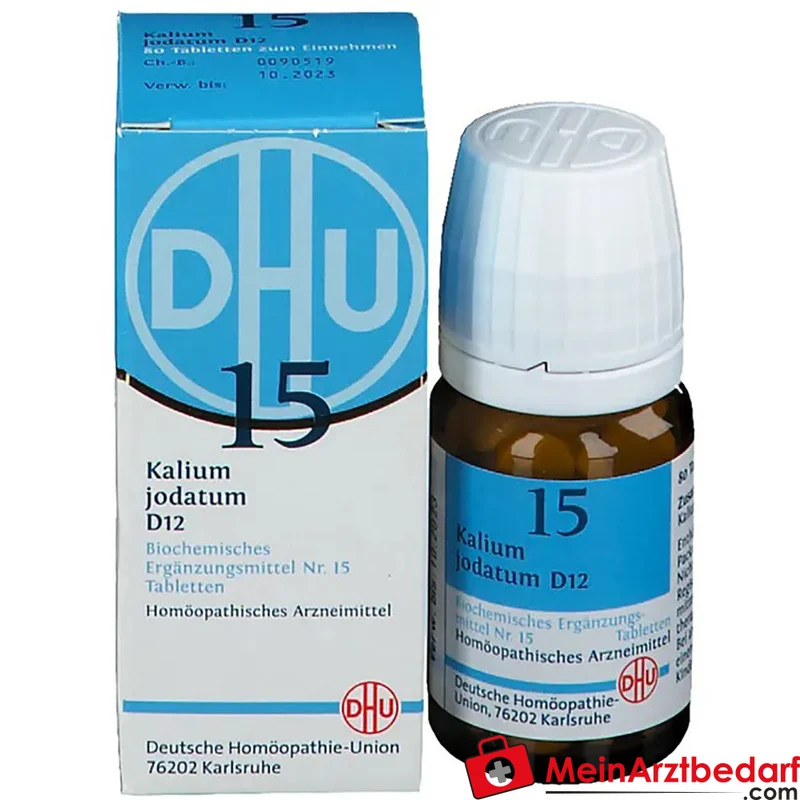 DHU Biochemie 15 Kalium jodatum D12 Tabletten