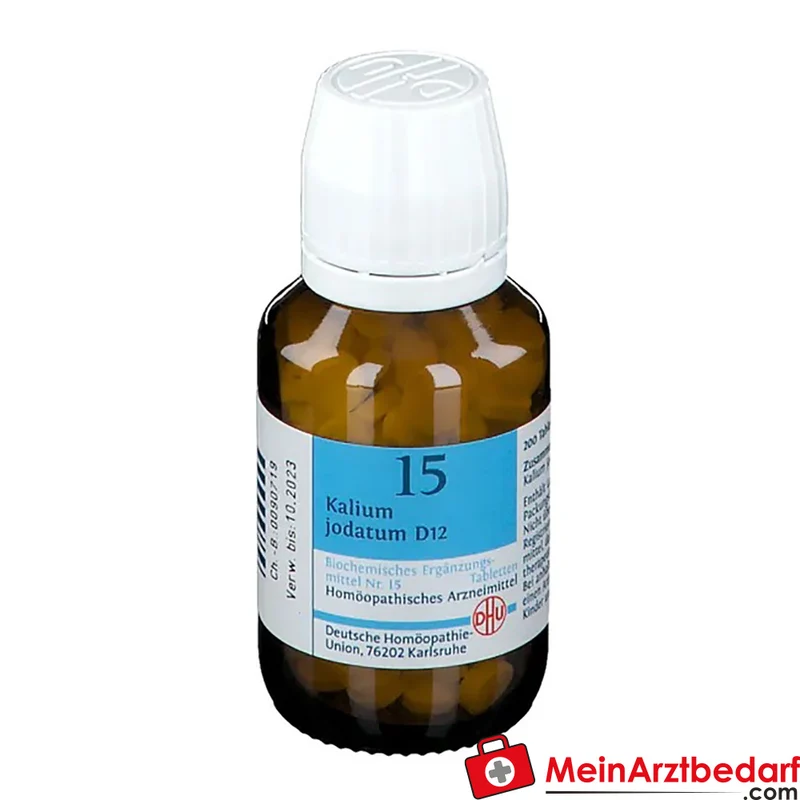 DHU Biochemie 15 Kalium jodatum D12 Tabletten