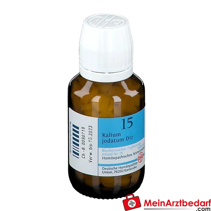 DHU Biochemie 15 Kalium jodatum D12 Tabletten