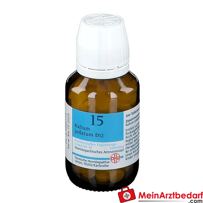 DHU Biochemie 15 Kalium jodatum D12 Tabletten