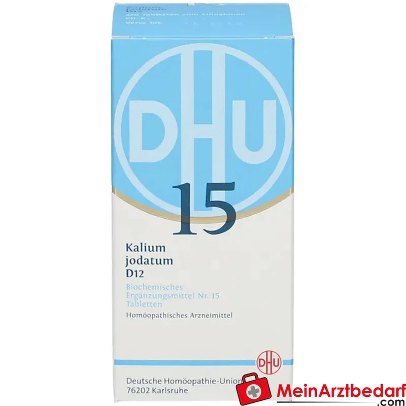 DHU Biochemie 15 Kalium jodatum D12 Tabletten