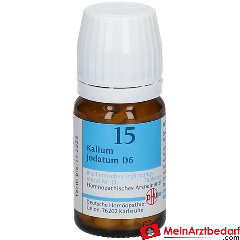 DHU Biochemie 15 Kalium jodatum D6 Tabletten