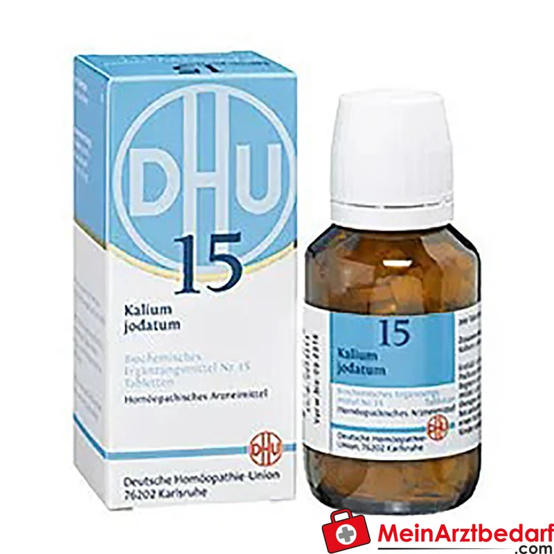 DHU Biochemie 15 Kalium jodatum D6 Tabletten