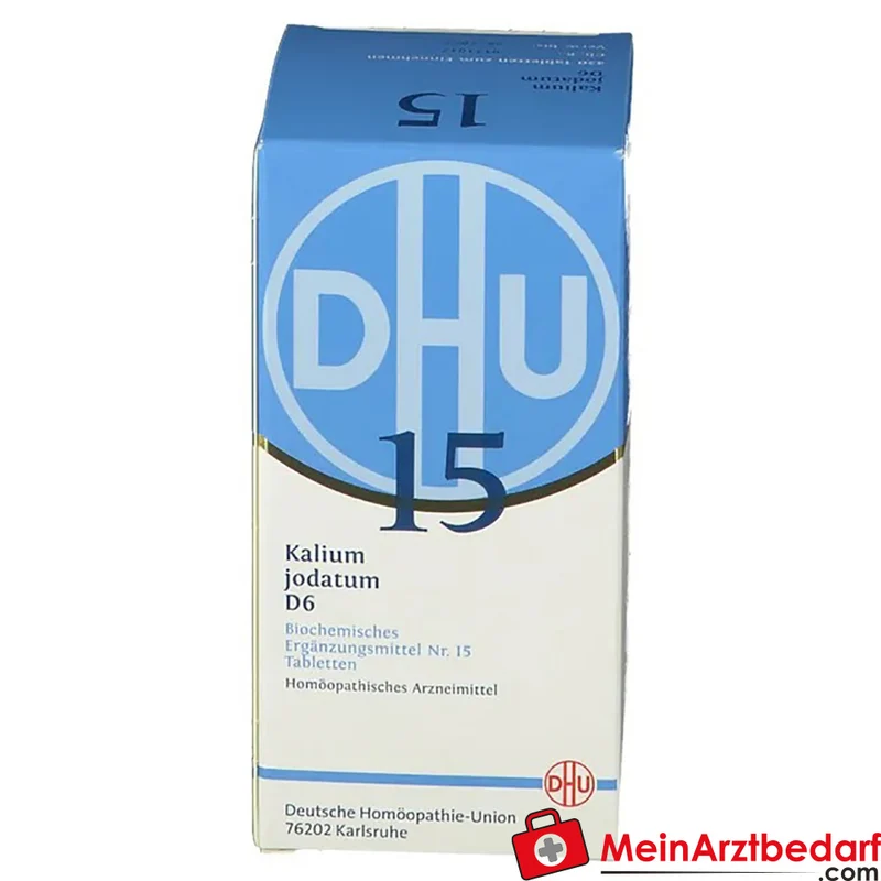 DHU Biochemie 15 Kalium jodatum D6 Tabletten