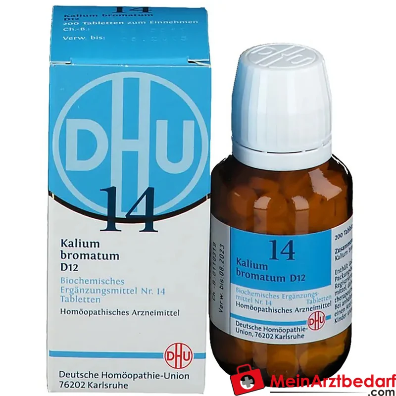 DHU Biochemie 14 Kalium bromatum D12 Tabletten