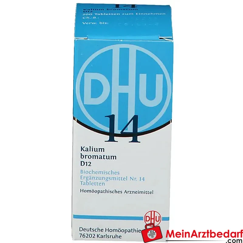 DHU Biochemie 14 Kalium bromatum D12 Tabletten