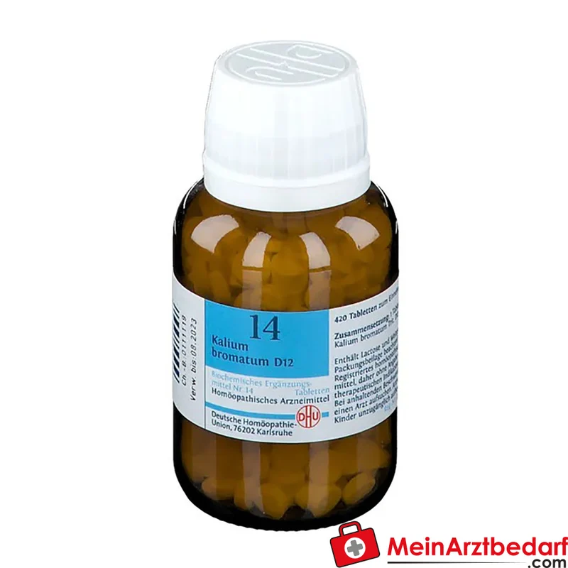 DHU Biochemie 14 Kalium bromatum D12 Tabletten