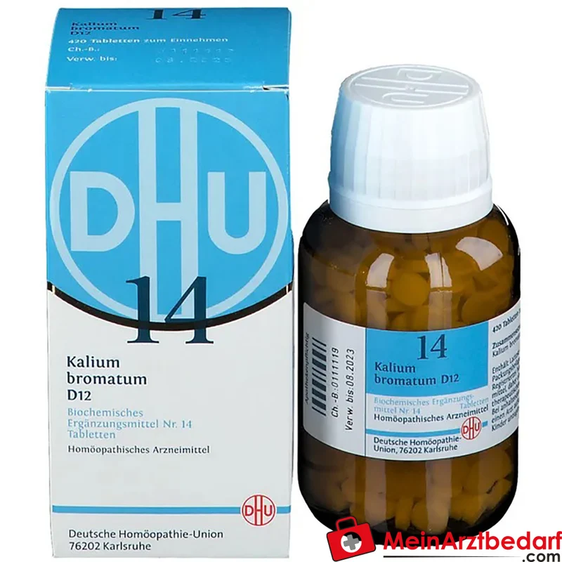 DHU Biochemie 14 Kalium bromatum D12 Tabletten
